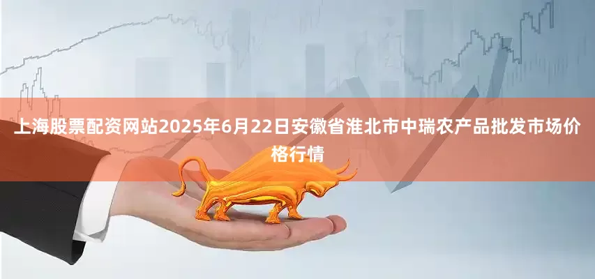 上海股票配资网站2025年6月22日安徽省淮北市中瑞农产品批发市场价格行情