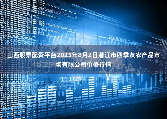 山西股票配资平台2025年8月2日潜江市四季友农产品市场有限公司价格行情